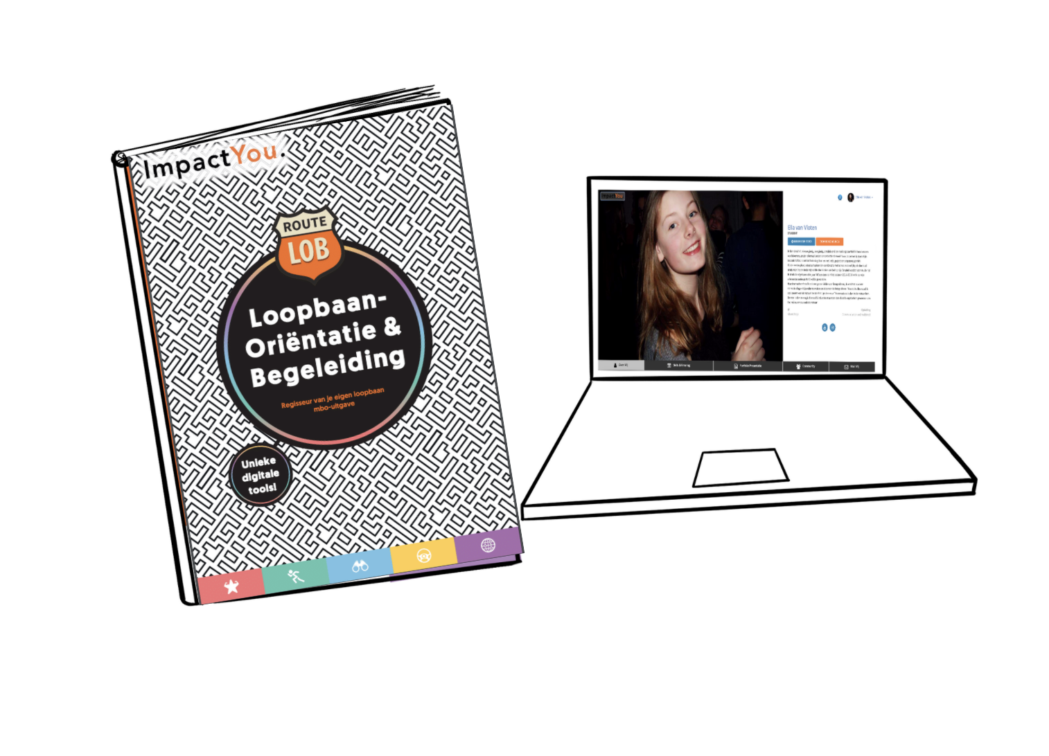 RouteLOB+online profielwebsite ISBN 9789082584844
